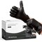 Fifthpulse FMN1000, Disposable Gloves, 3 mil Palm, Vinyl, Powder-Free, S, 100 PK, Black FP-V-100-S-BLK - alternate 1
